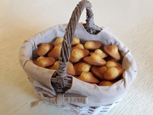 Mini madeleines à l'orange au thermomix