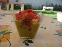 Guacamole de courgettes