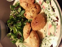 Madeleines au chorizo et comté