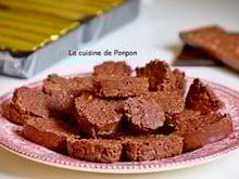 Croustillants au chocolat et gavottes