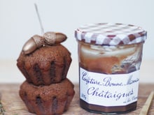 Moelleux à la châtaigne et cœur coulant