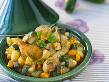 Tajine de cuisses de poulet à la marocaine