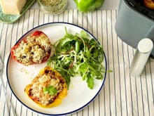 "Mes invités ont refusé de partir sans la recette" : notre meilleure recette pour faire des poivrons farcis au Air Fryer
