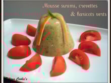 Mousse surimi, crevettes et... haricots verts