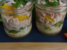 Verrine au thon et à la péche