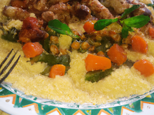 Couscous tunisien au poulet