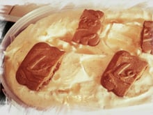 Glace aux spéculoos saveur tarte tatin sans sorbetière