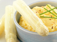 Œufs brouillés aux asperges des sables des Landes IGP