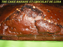 Cake banane et chocolat