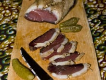 Magret de canard façon biltong