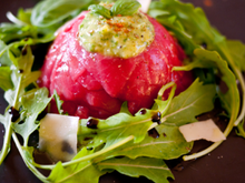 Carpaccio de Bœuf, Roquette et Parmesan