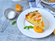 Gâteau moelleux à l'abricot