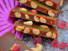 Snack au fudge de cacahuète