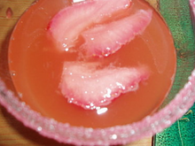 Jus de fraise à la limonade