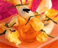 Petits bonbons d'emmental à la truffe