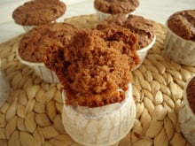 Muffins au chocolat au lait et aux Mars