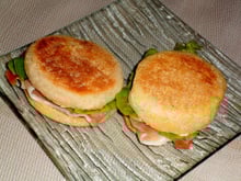 Muffins anglais au roquefort