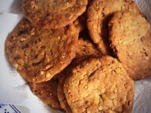 Cookies aux flocons d'avoines et 2 chocolats