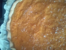 Tarte à la courge sucrée