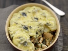 Bressiflette : la tartiflette au Bresse Bleu