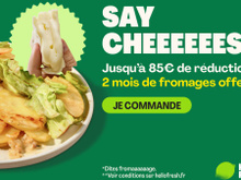 HelloFresh : jusqu’à 85 euros offerts sur vos 4 premières box + deux mois de fromages gratuits
