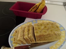 Cake banane au micro-ondes