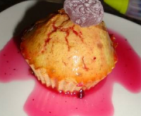 Muffins à la violette