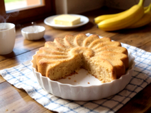 Gâteau sans œuf à la banane