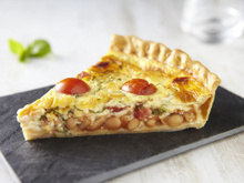 Quiche originale aux Haricots Coco et Tomates Cassegrain