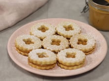 Sablés fourrés à la confiture de lait