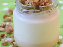 Yaourt à la dulce de leche et granola