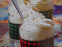 Mousses carambar et cacahuètes