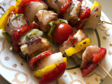 Brochette de caille à ma façon