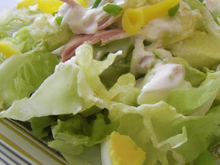 Salade blanc cassé