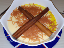 Vermicelle au lait à la cannelle