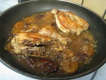 Coquelet à la coriandre