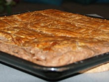 Galette des rois au chocolat fourée banane-coco