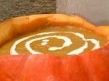 Soupe de citrouille à la vanille