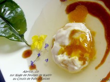 Abrico...co sur Nage de Feuilles de Kaffir