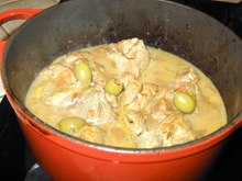 Sauté d'agneau au citron