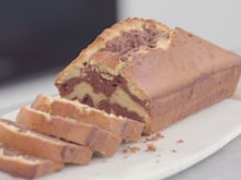 Cake marbré au chocolat (cuisson combinée vapeur)