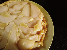 Tatin amandine aux poires
