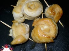 Tourbillons de poulet au citron, miel et badiane maison