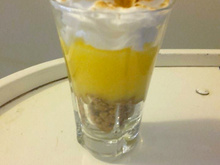 Tarte au citron meringué façon verrines