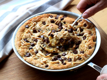 Cookie géant à la poêle ou one pan cookie