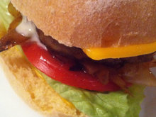 Burger cheese sans gluten