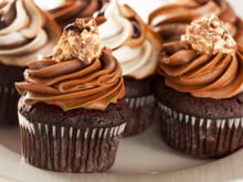 Cupcakes maison au chocolat et frosting