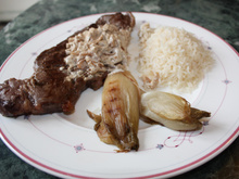 Faux filet et sa sauce au poivre