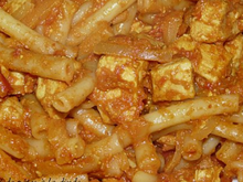 Cari de pâtes à la dinde