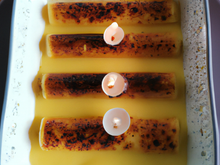 Canneloni de crème brûlée